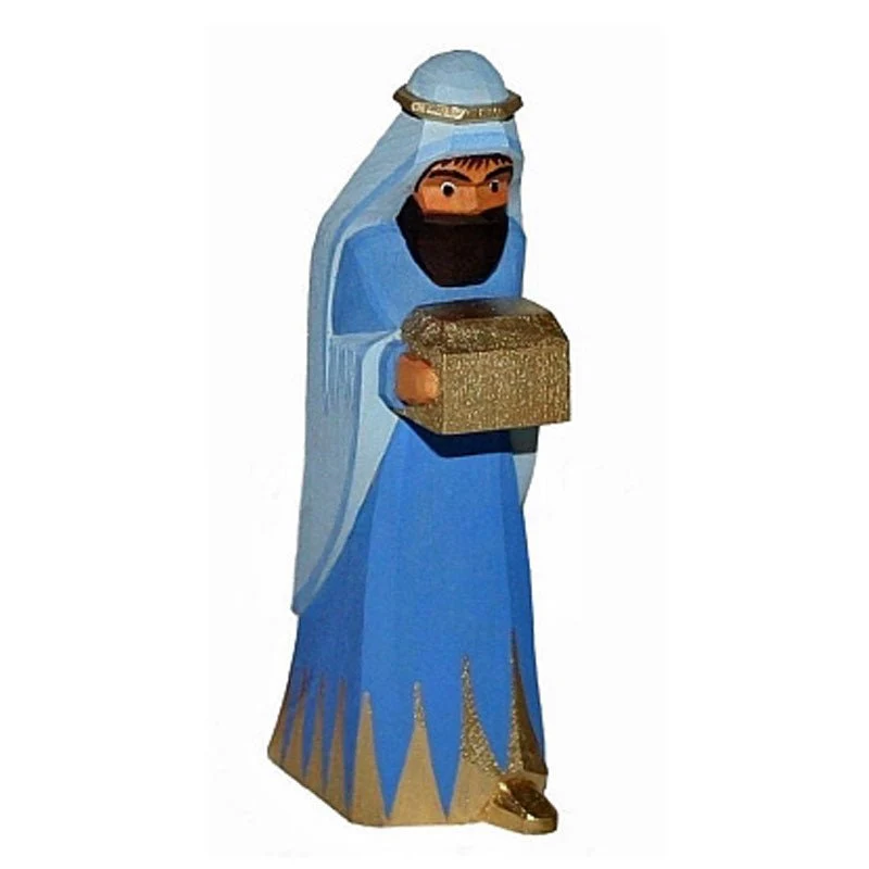 Lotte Sievers Hahn 1065 König Balthasar stehend hellblau