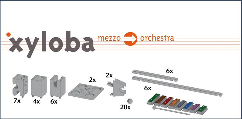 Kugelbahn Xyloba Erweiterung Mezzo > Orchestra