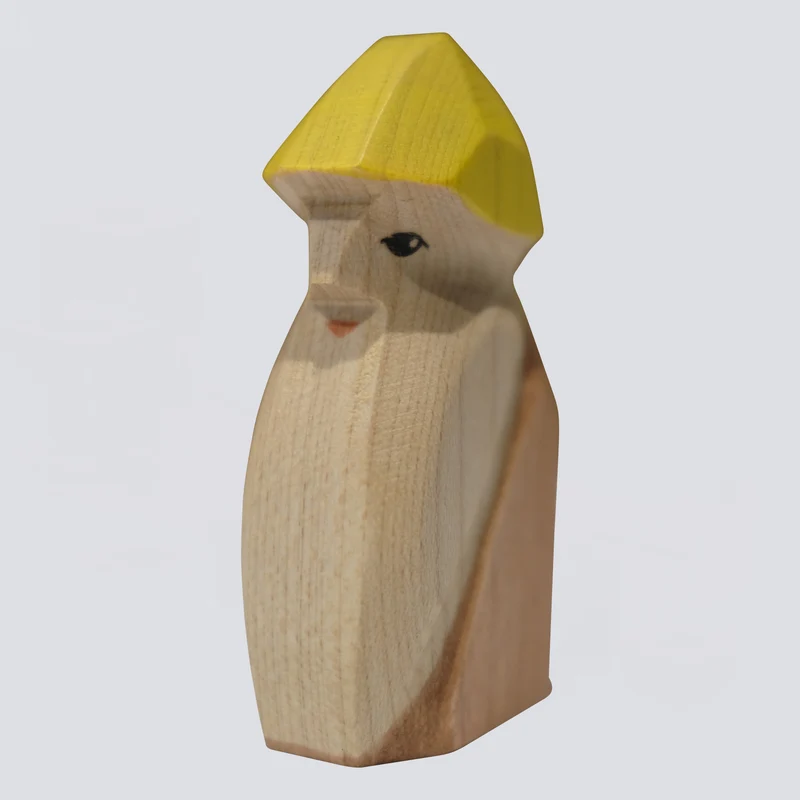 Holzwald Holzfigur Zwerg Leo