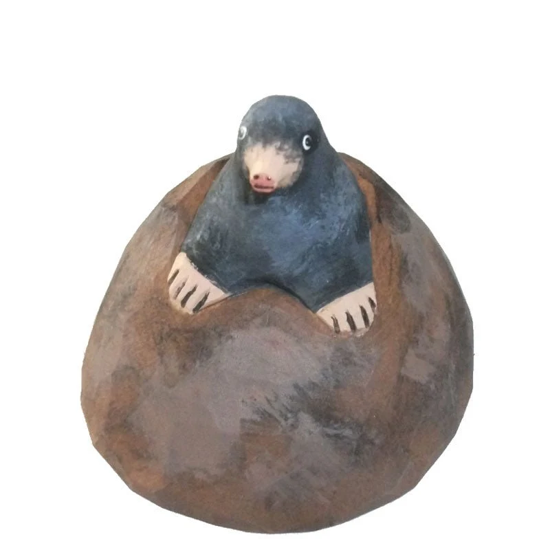 Lotte Sievers Hahn 1908 Maulwurf mit Hügel