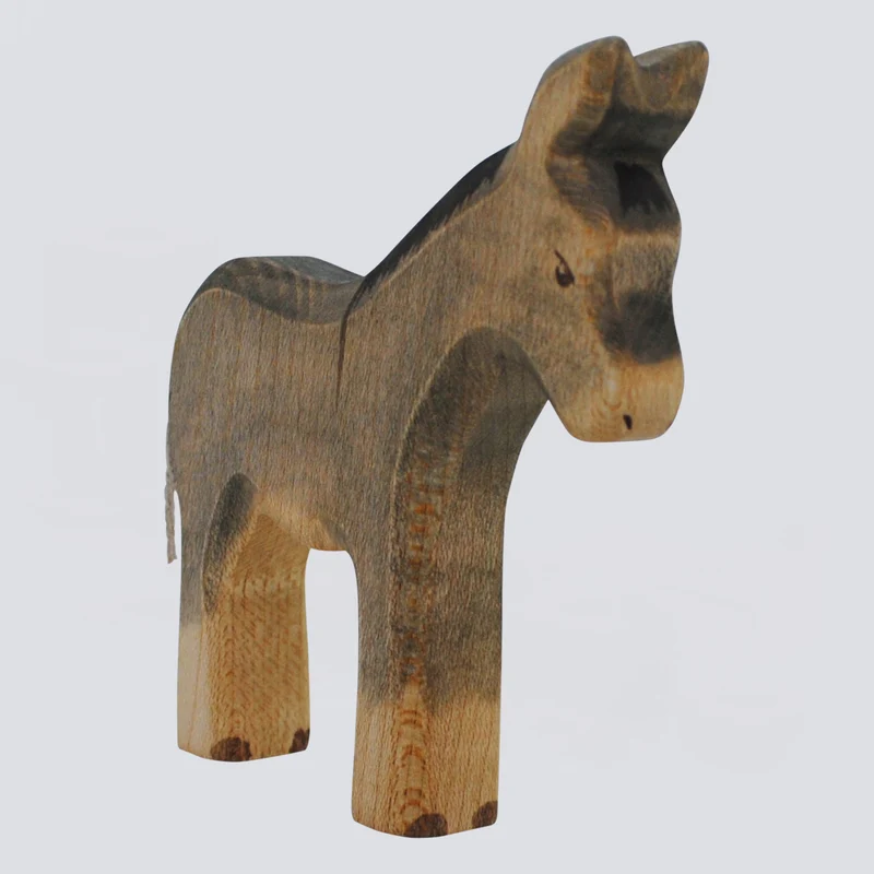 Holzwald Holzfigur Esel