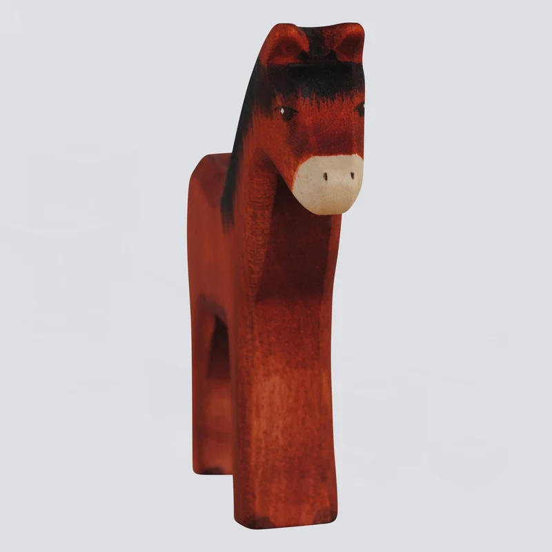 Holzwald Holzfigur Pferd