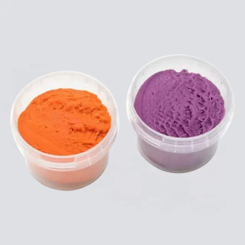 Easy-Knete 2er Set "Suri" orange/violett