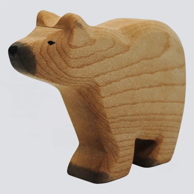 Holzwald Holzfigur Eisbär