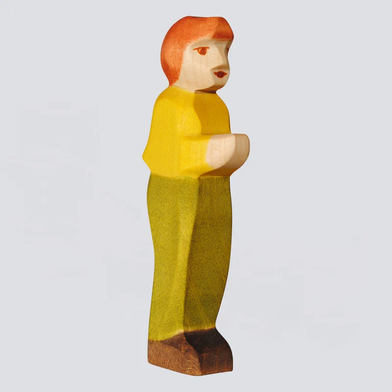 Holzwald Holzfigur Sohn