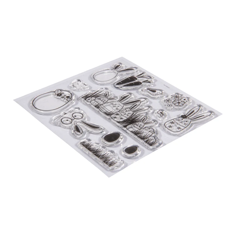 Clear Stamps Hasenfamilie