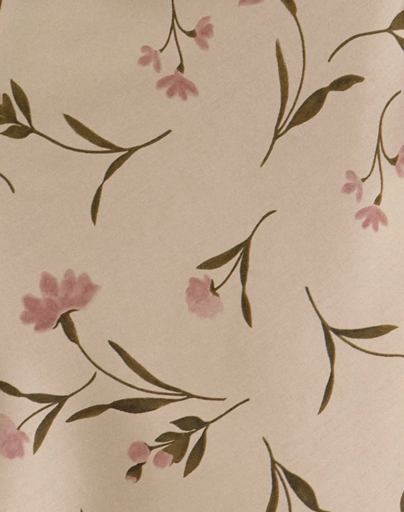 Rohaya Midirock in „Bloom Leafy Taupe“