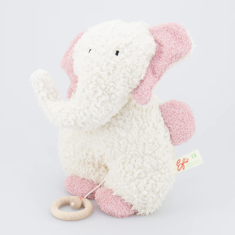 Efie Spieluhr Elefant rosa