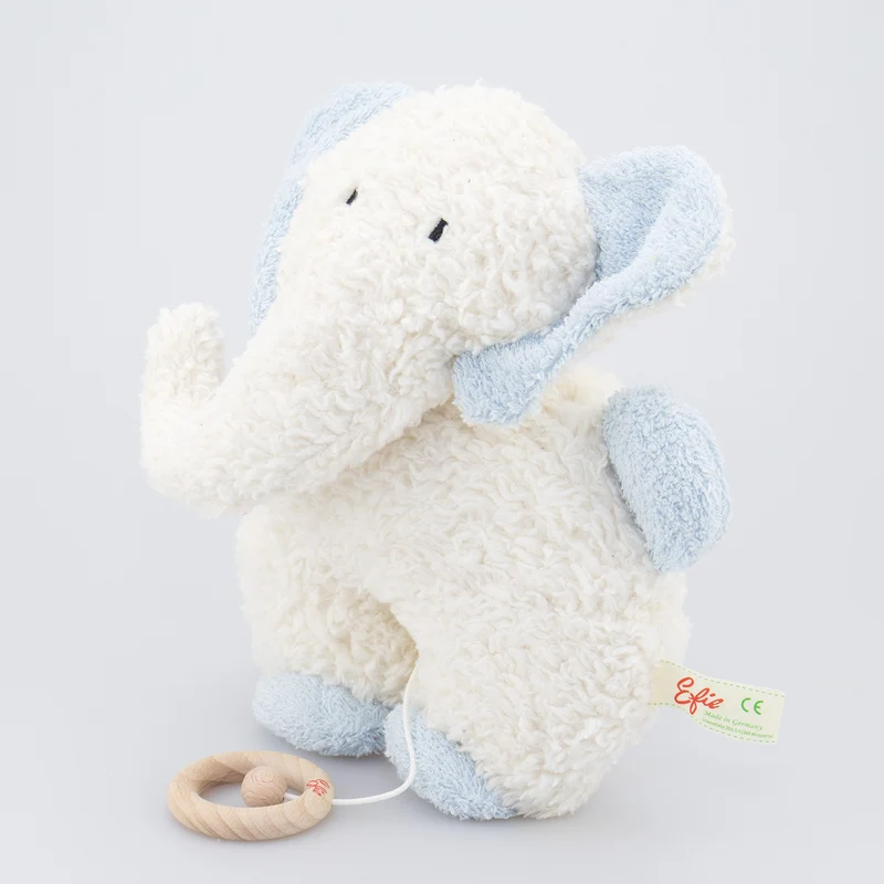 Efie Spieluhr Elefant hellblau