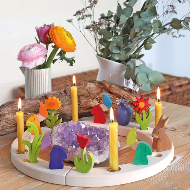 Grimm's Steckfigur Frühlingszwerg