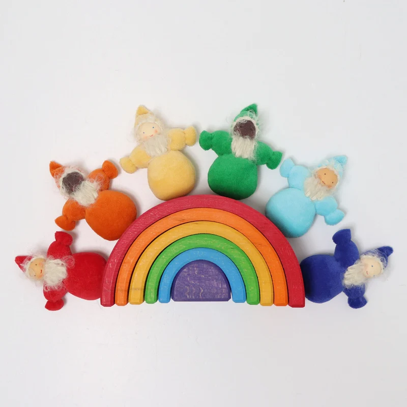 Grimm's Regenbogen Taschenzwerge - 7cm