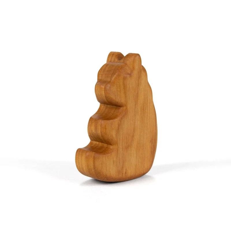 Ostheimer 00550 Naturholz Schaukelbär Greifling