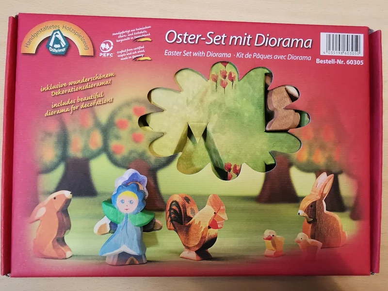 Ostheimer 60305 Oster Set mit Diorama 7-tlg.