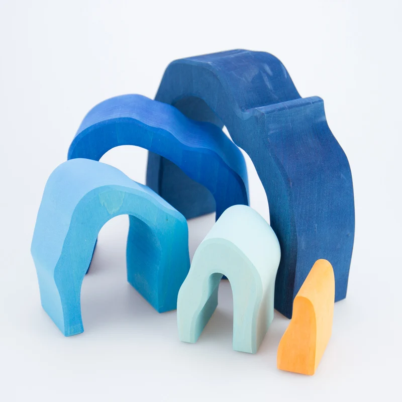 Glückskäfer Höhlen-Set blau
