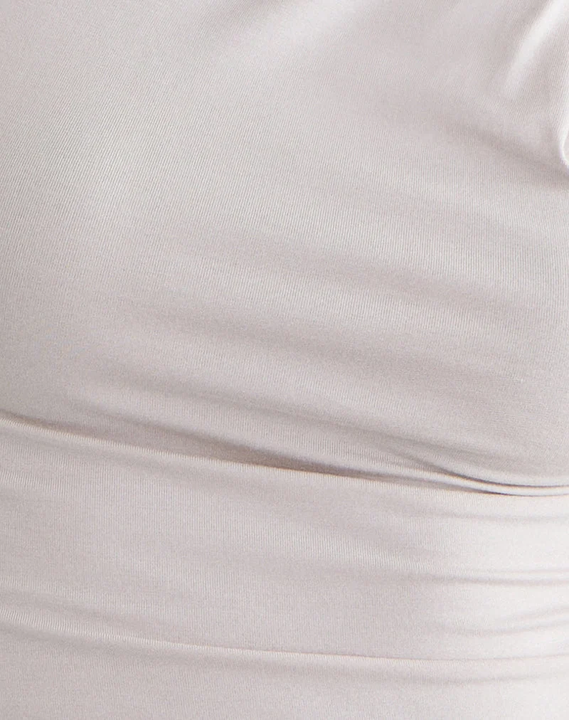 Everly Twist Tanktop in der Farbe „Cannoli Cream“