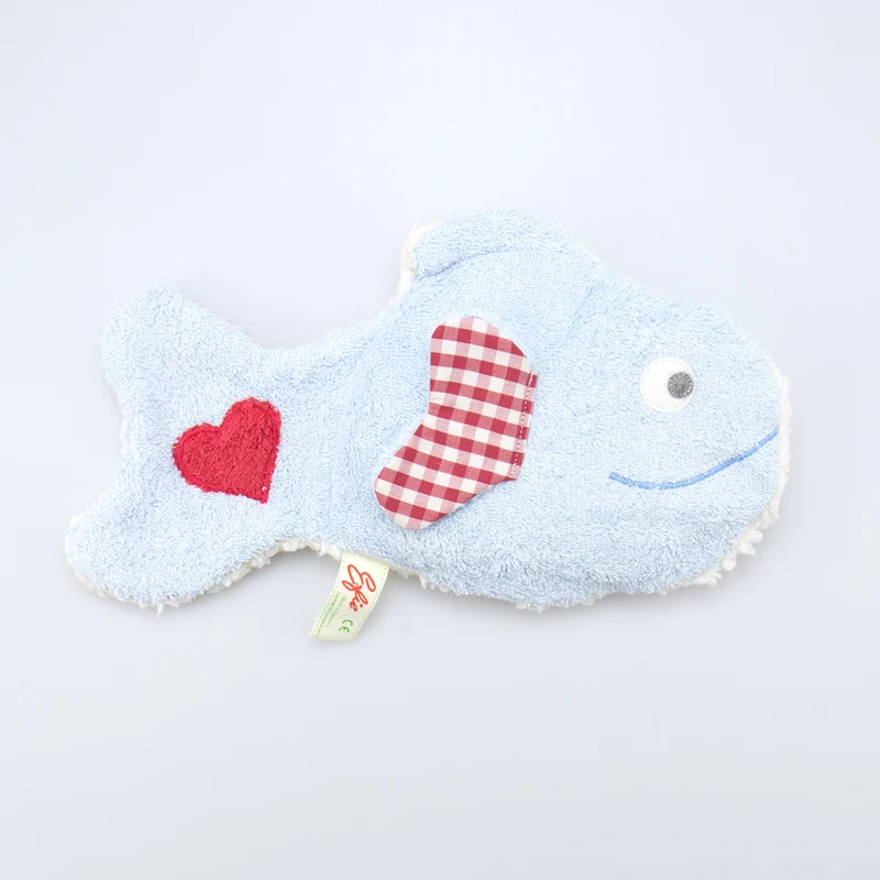 Efie Wärmekissen Fisch - Kirschkern- oder Dinkel-Inlett