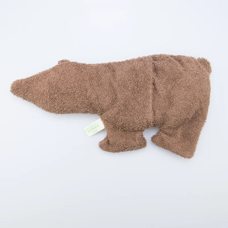 Efie Wärmekissen Braunbär - Kirschkern- oder Dinkel-Inlett
