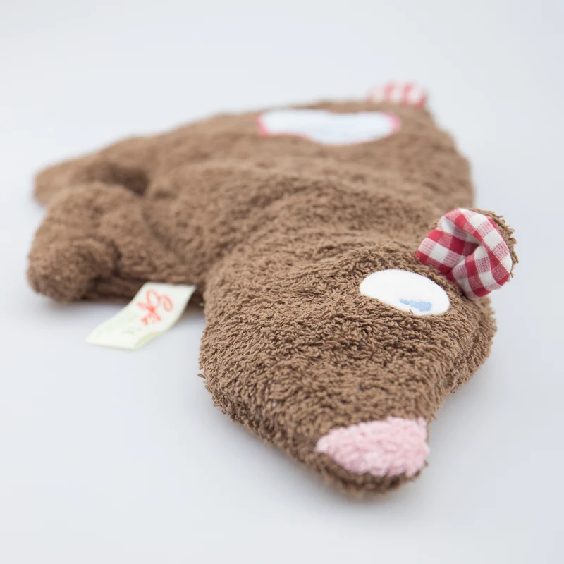 Efie Wärmekissen Braunbär - Kirschkern- oder Dinkel-Inlett