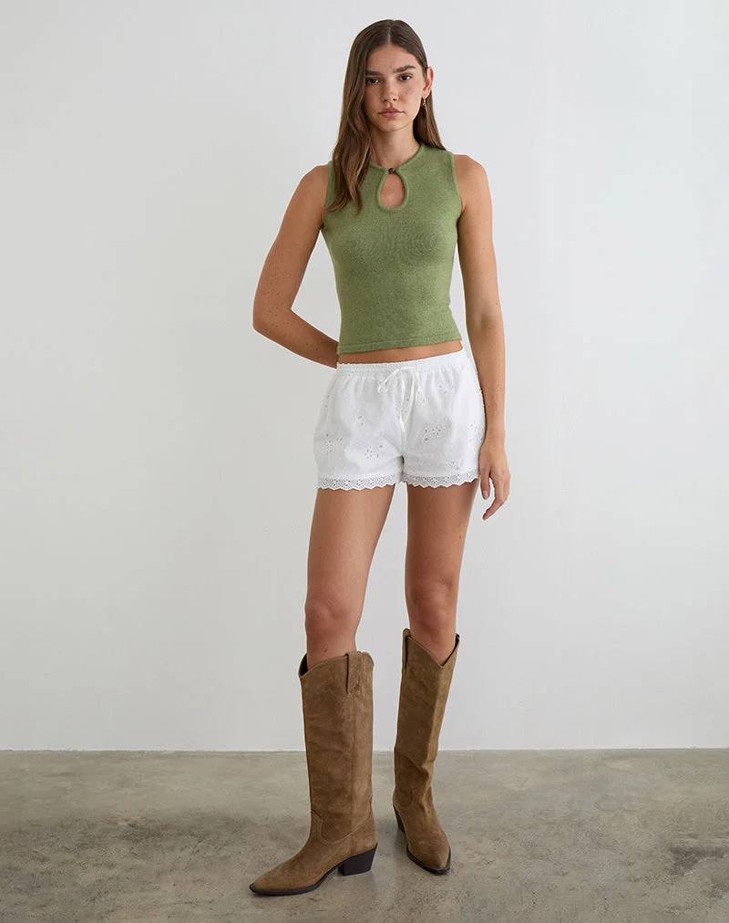 Judy Boxershorts in „Broderie White“