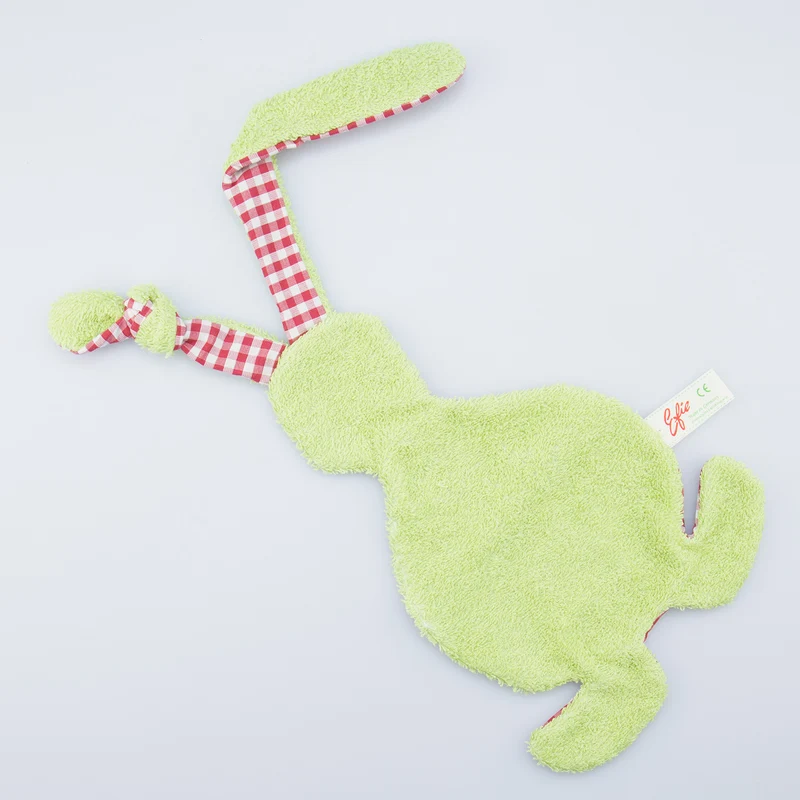 Efie Schmusetuch Hase grün