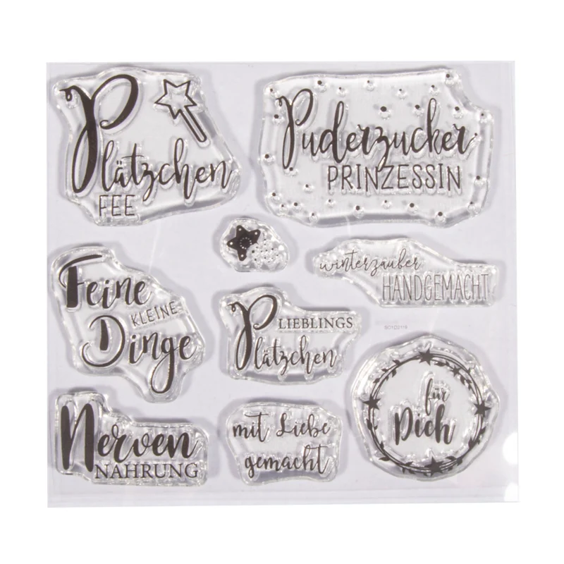 Clear Stamps Süße Grüße