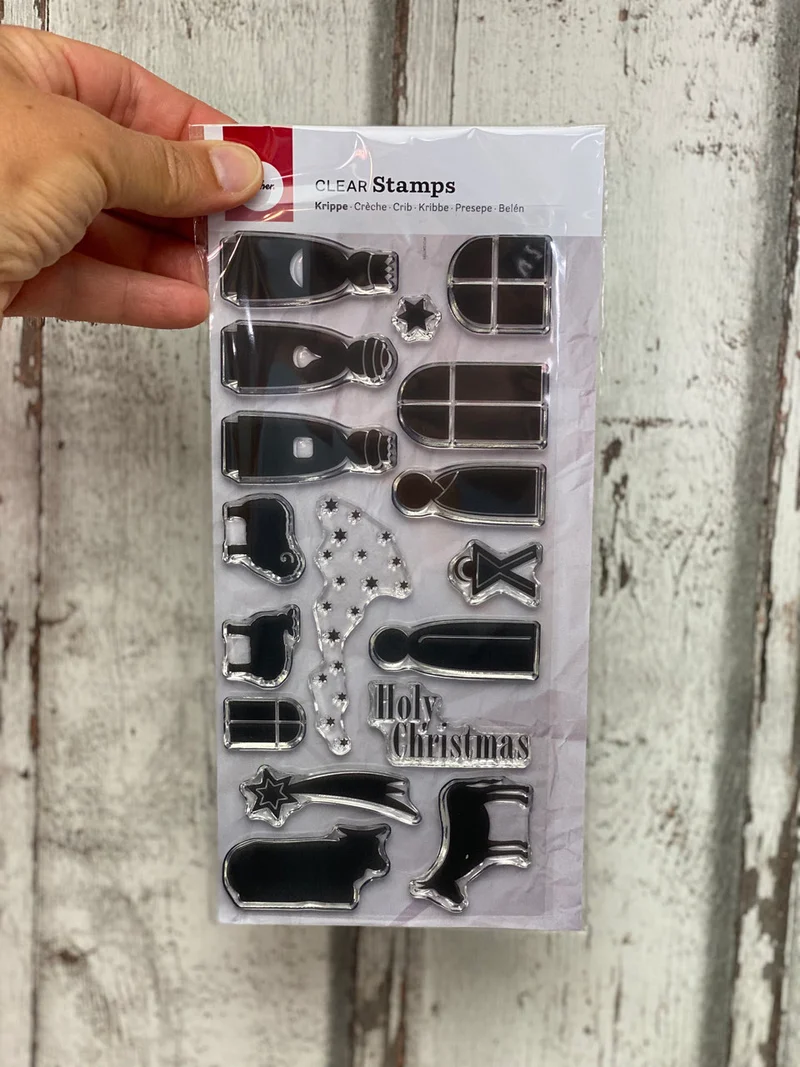 Clear Stamps Krippe