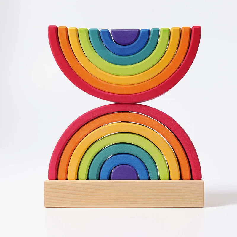 Grimms 11200 Regenbogen Steckturm Doppelregenbogen