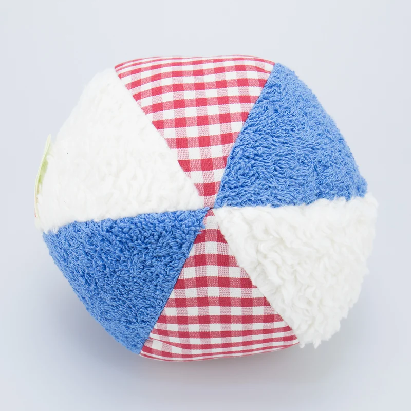 Rasselball weiß-blau von Efie