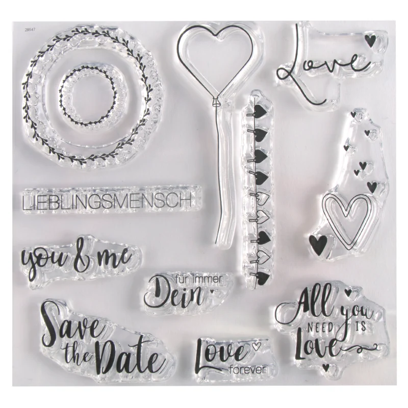 Clear Stamps Love