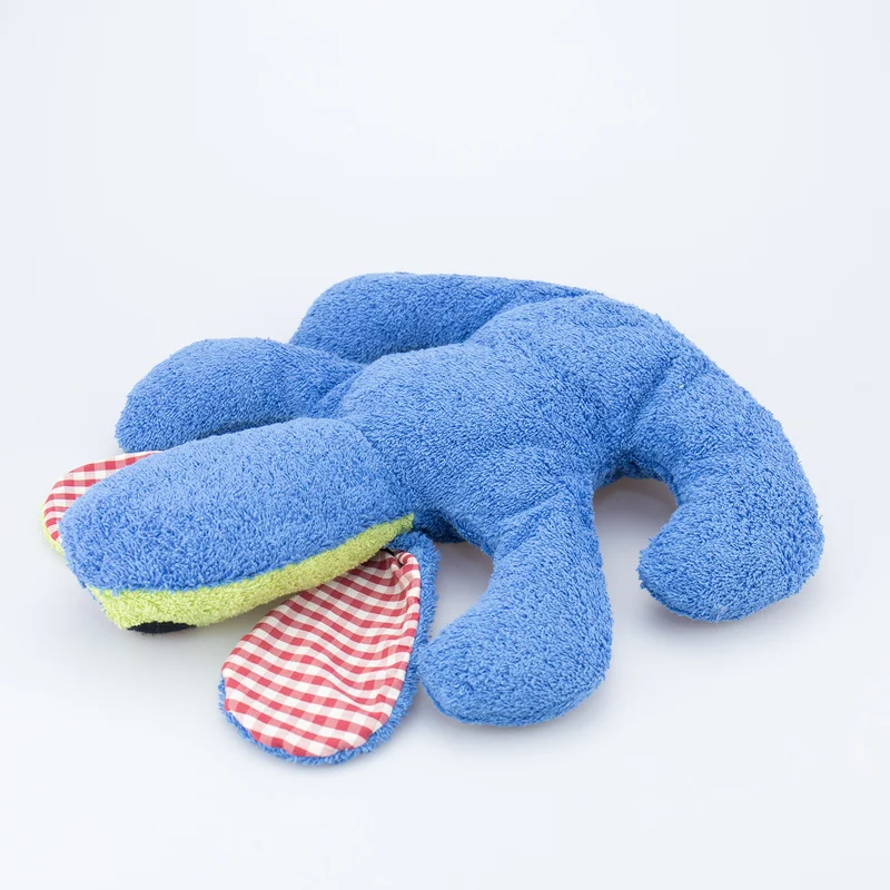 Efie Kuscheltier Hund - blau