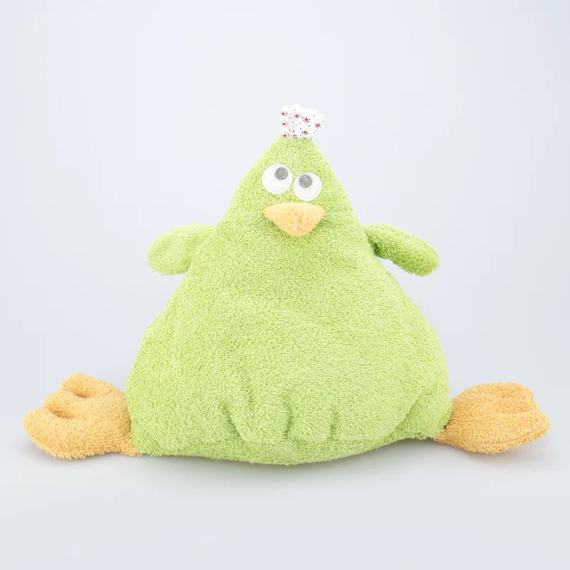 Efie Kuscheltier Huhn - grün