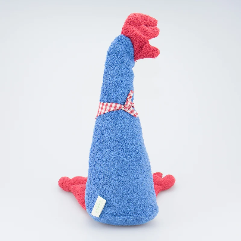Efie Kuscheltier großer Hahn - blau