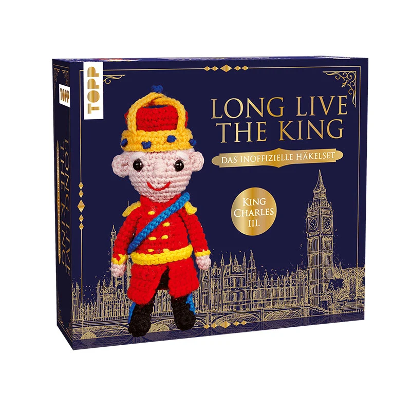 Häkelset "Long live the King"