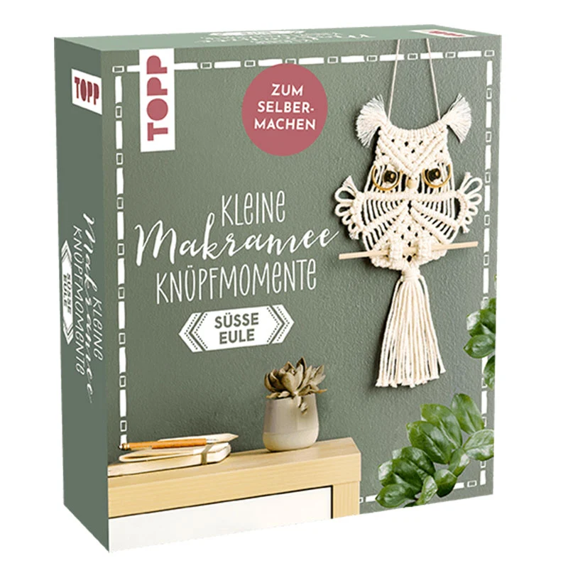 Set "Makramee - Eule"
