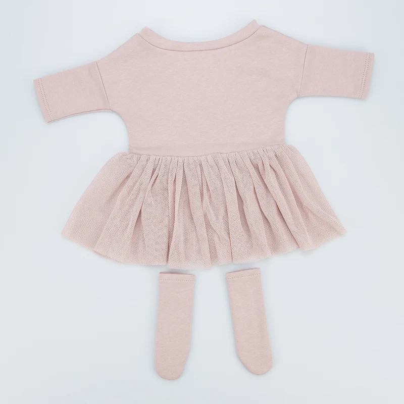 Kleidung für Riesen-Kuscheltiere von Wooly Organic - Tutu Kleid rosa