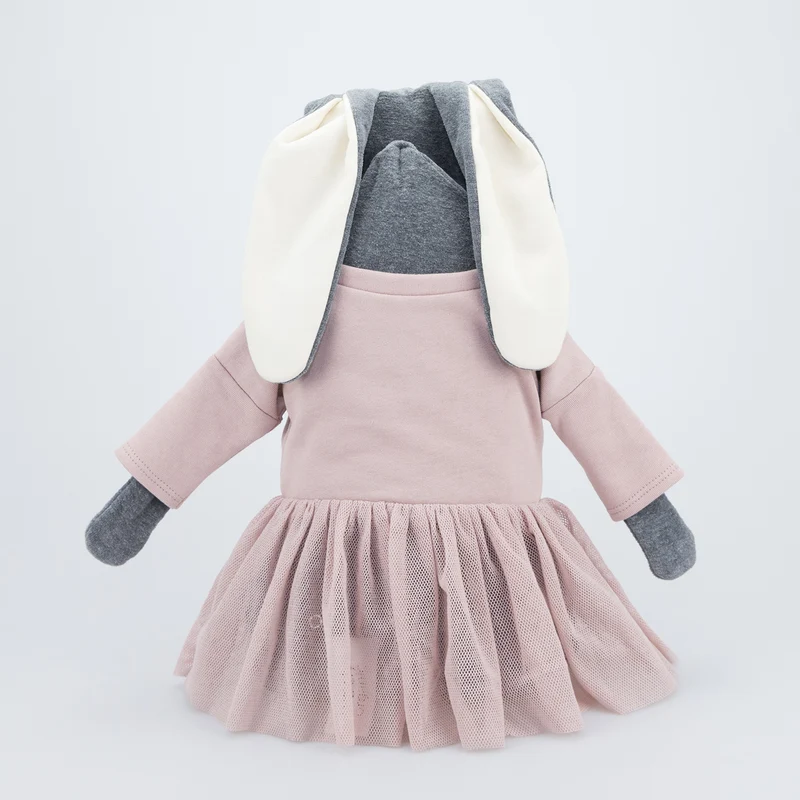 Kleidung für Riesen-Kuscheltiere von Wooly Organic - Tutu Kleid rosa