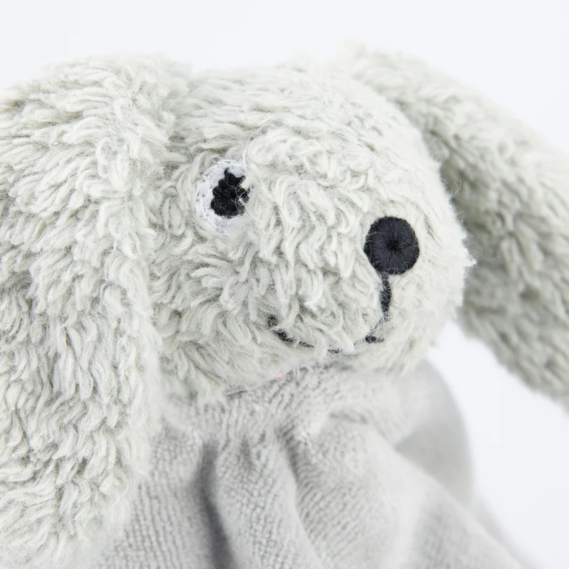 natureZOO Schmusetuch Hase grau