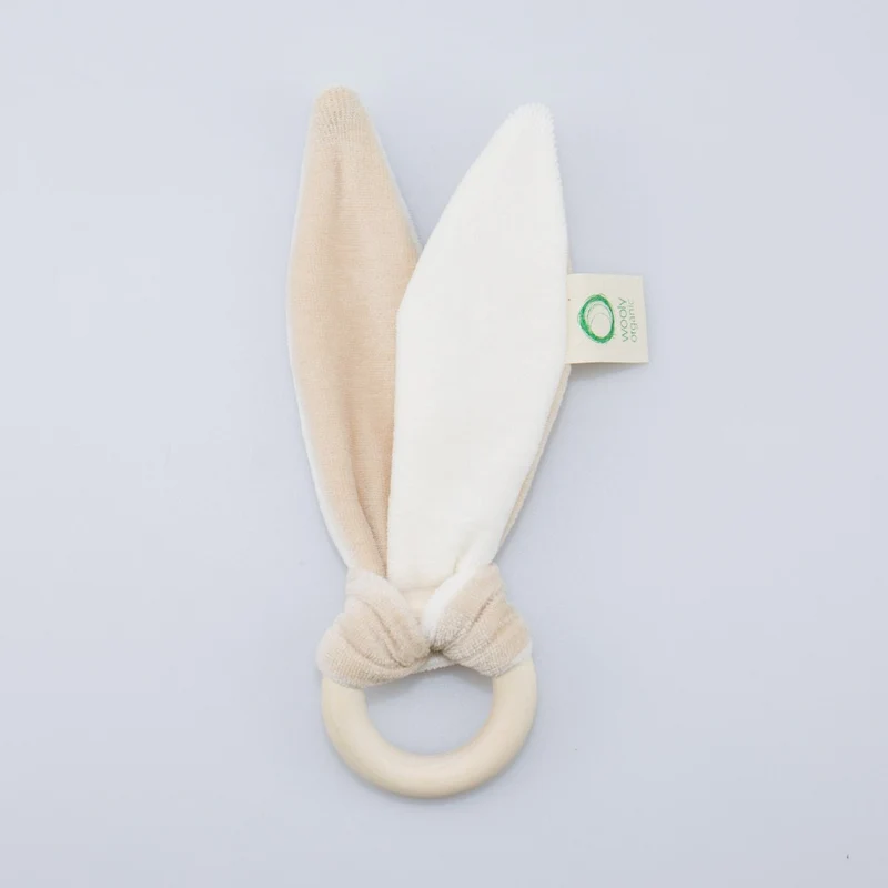 Wooly Organic Knisterohren mit Holzring