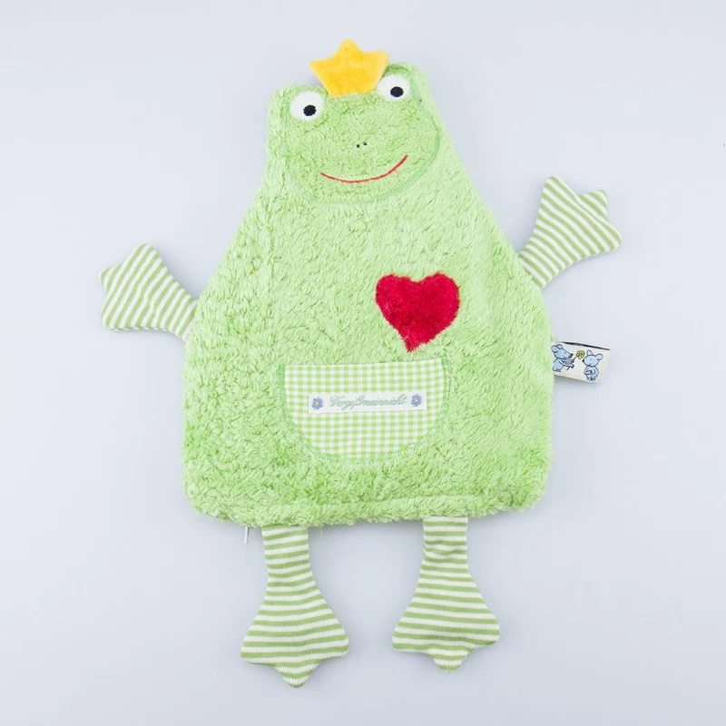 Wärmekissen Frosch - Kirschkern- oder Dinkel-Inlett