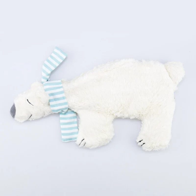 Wärmekissen Eisbär - Kirschkern- oder Dinkel-Inlett