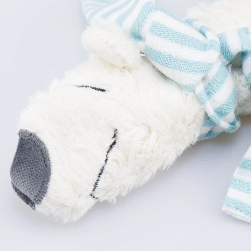 Wärmekissen Eisbär - Kirschkern- oder Dinkel-Inlett