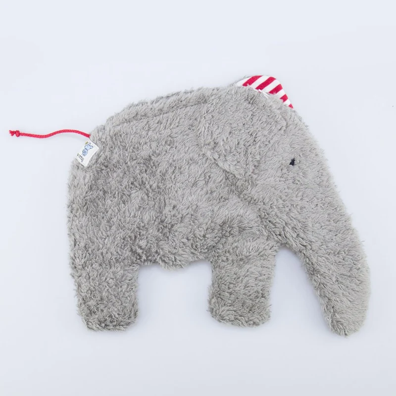 Wärmekissen Elefant grau - Kirschkern- oder Dinkel-Inlett
