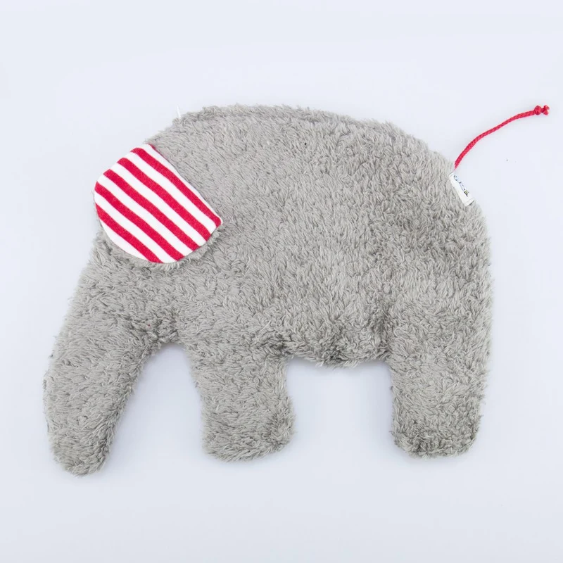 Wärmekissen Elefant grau - Kirschkern- oder Dinkel-Inlett