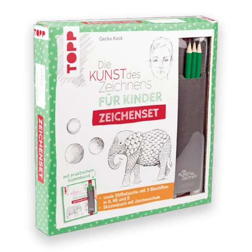 Zeichenset "Die Kunst des Zeichnens für Kinder"