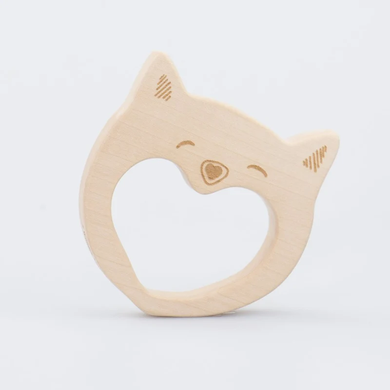 Beißring grinsende Katze
