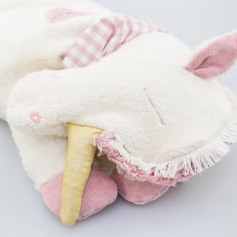 Kuscheltier großes Einhorn mit Hirse-Inlett