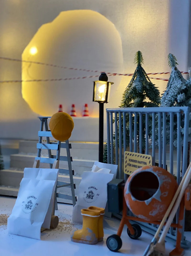 Wichtel-Baustelle KREATIVPAKET zum Basteln
