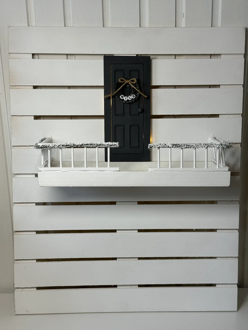 Wichteltür mit Balkon KREATIVSET zum Bauen