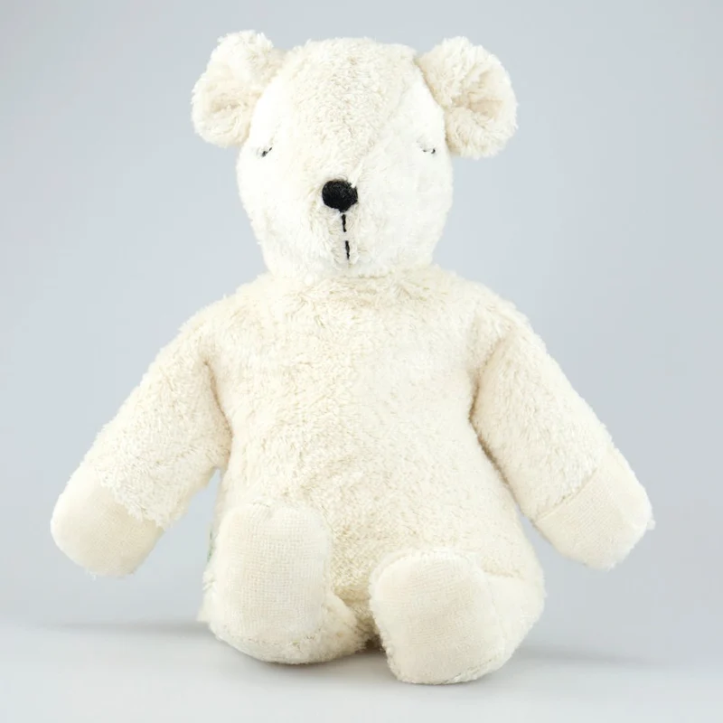 Kuscheltier Eisbär mit Kirschkern-Inlett