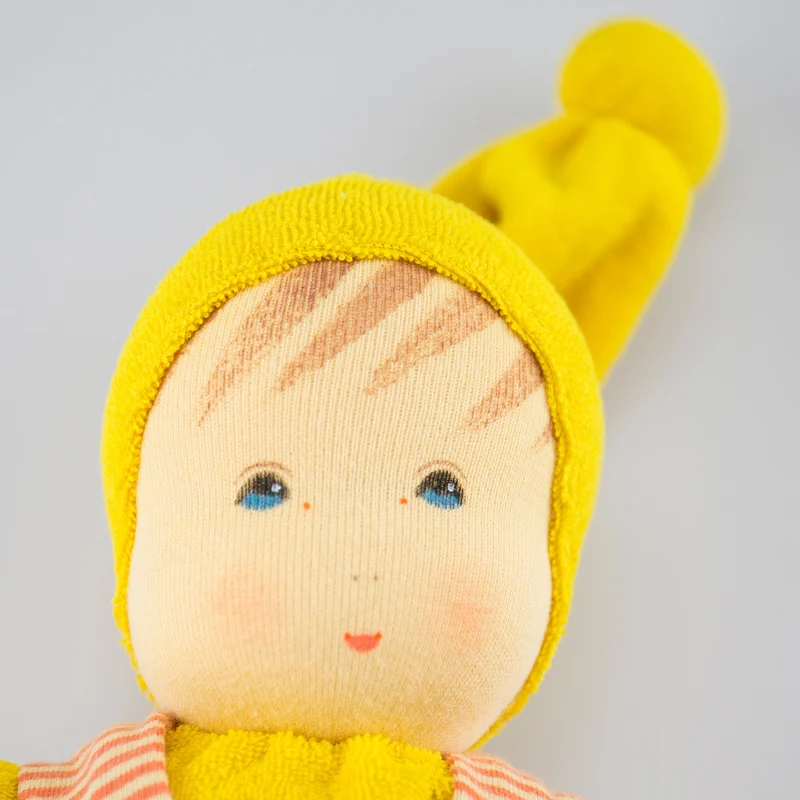 Nanchen Puppe 'Mädel' gelb - 33 cm